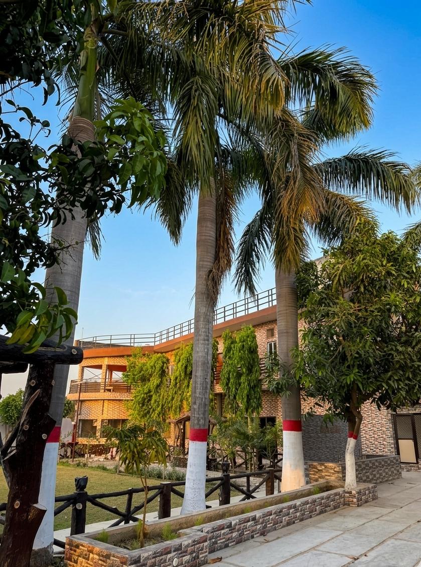 Beautiful daytime view of the pool area